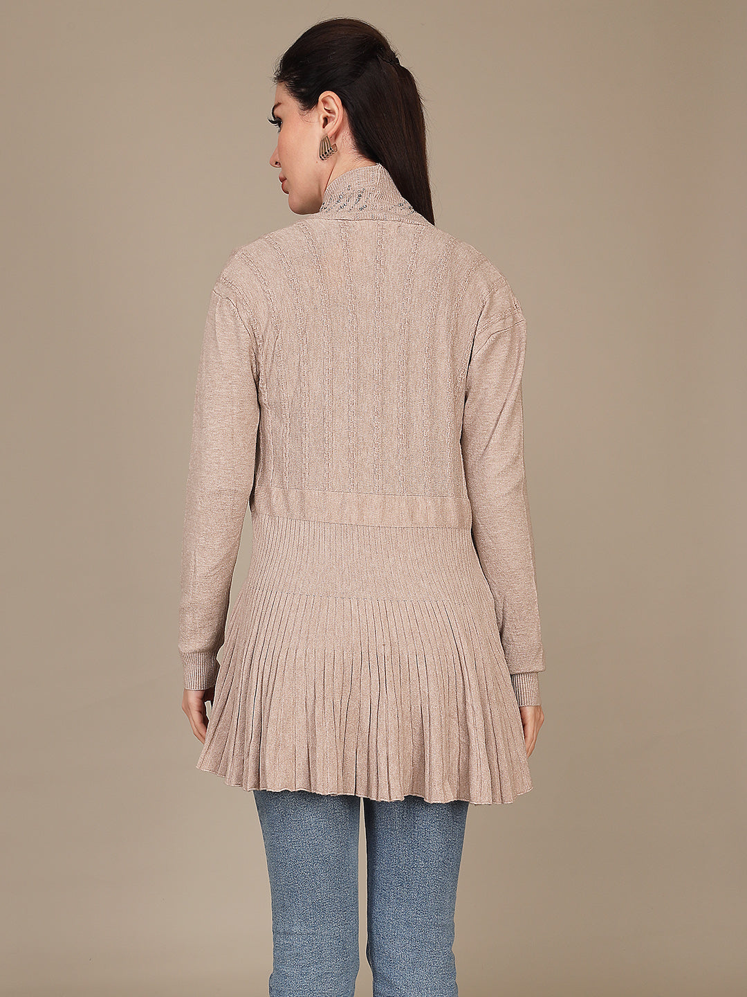 Elegant Drape Shrug