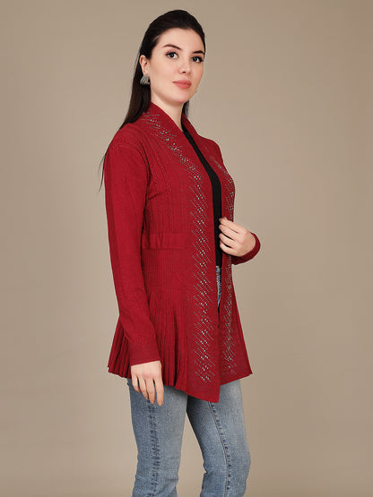 Elegant Drape Shrug