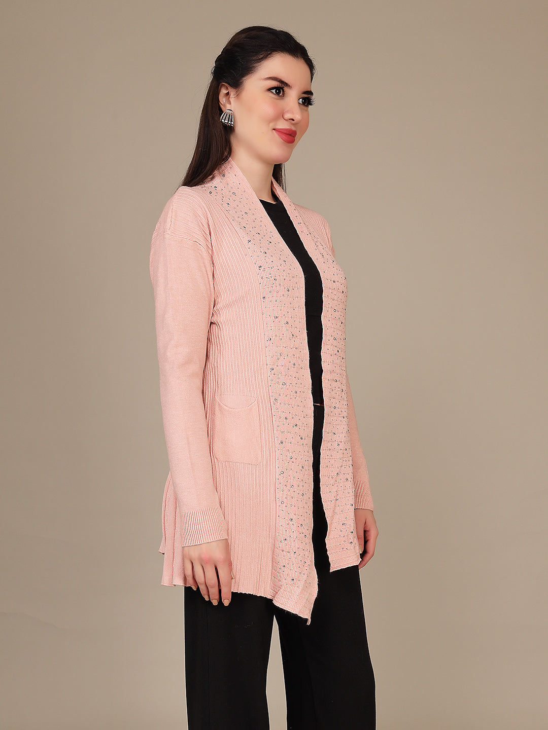 Elegant Drape Shrug