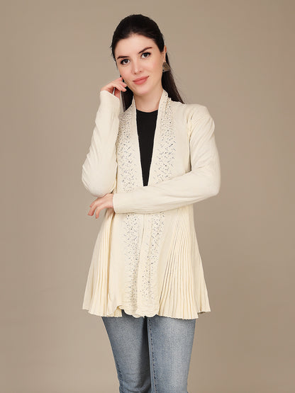 Elegant Drape Shrug