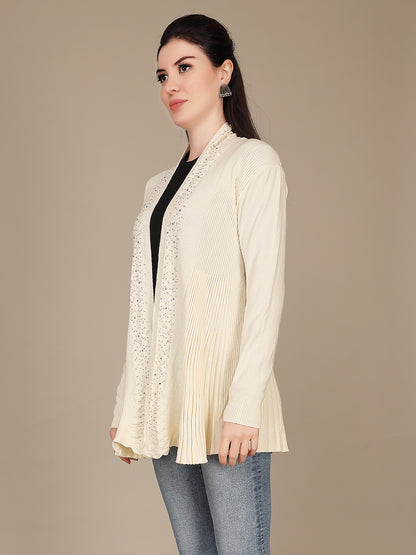 Elegant Drape Shrug