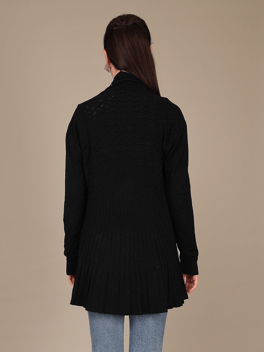 Elegant Drape Shrug