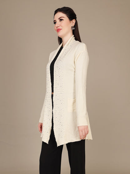 Elegant Drape Shrug