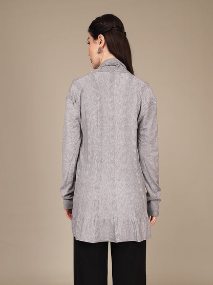 Elegant Drape Shrug