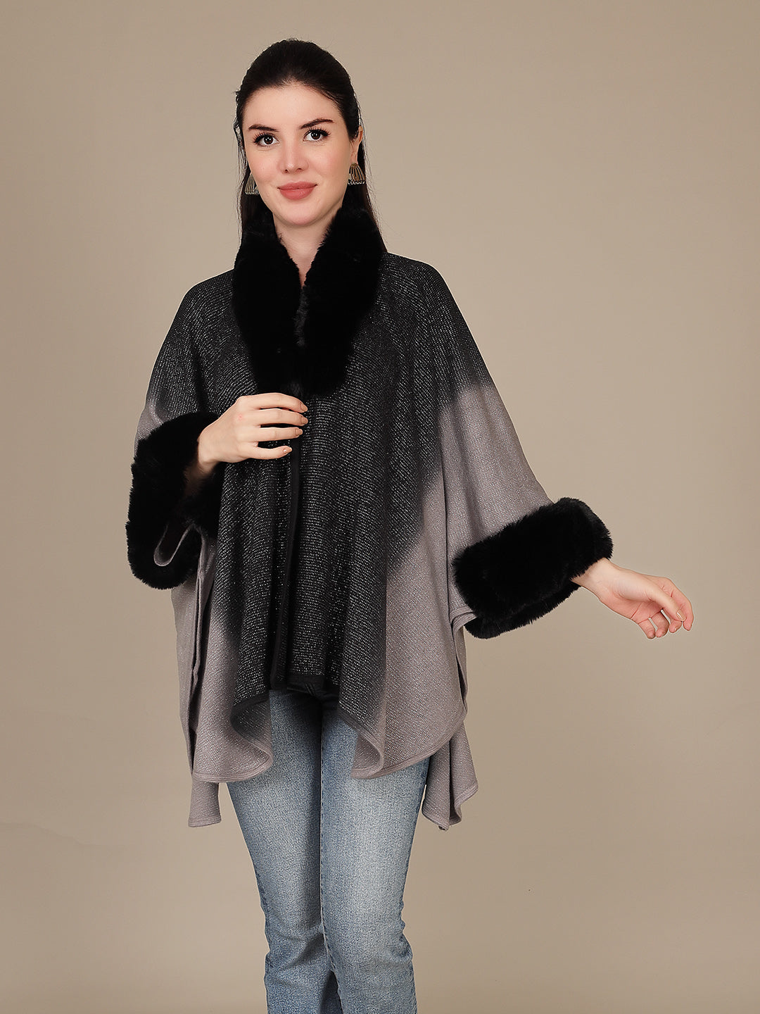 Elegant Drape Shrug