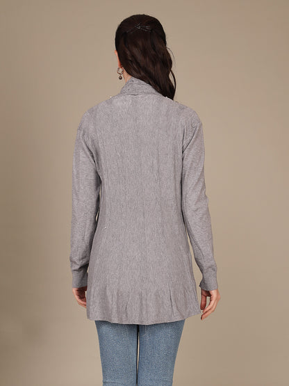 Elegant Drape Shrug