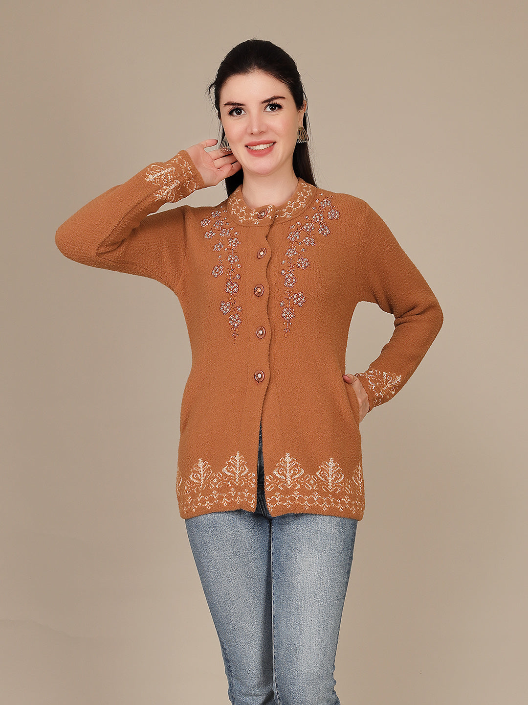Elegant Drape Shrug