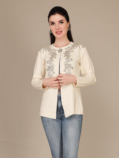 Elegant Drape Shrug