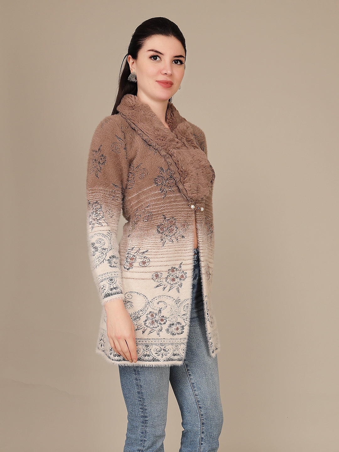 Elegant Drape Shrug