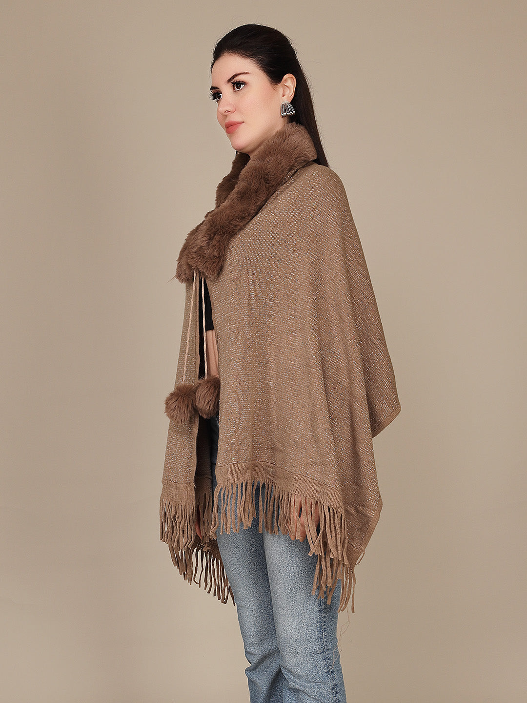 Elegant Drape Shrug
