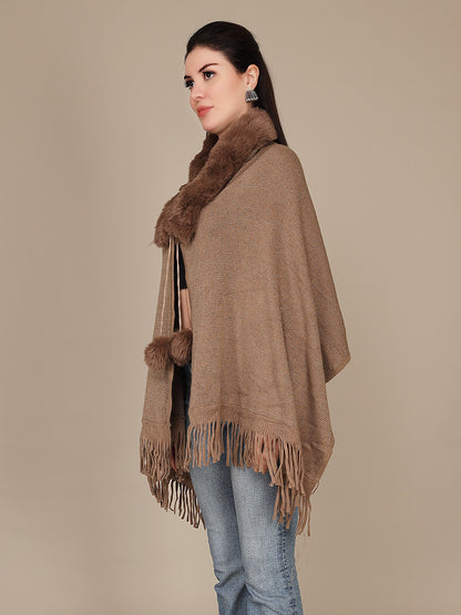 Elegant Drape Shrug