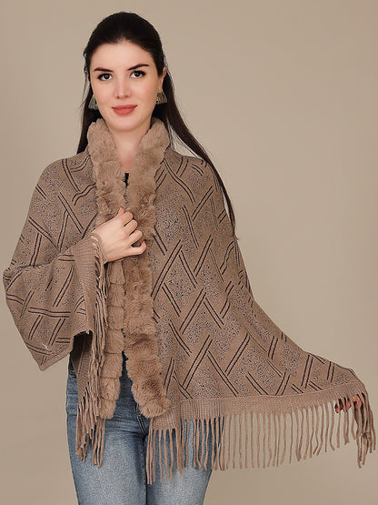 Elegant Drape Shrug