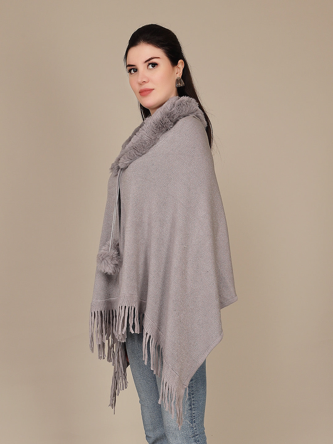 Elegant Drape Shrug