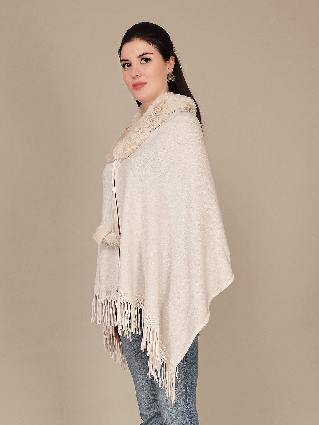 Elegant Drape Shrug