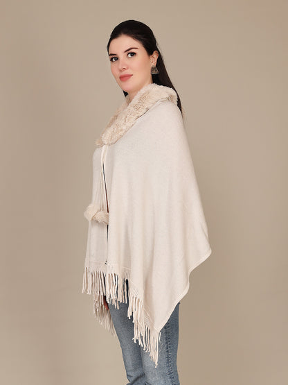 Elegant Drape Shrug