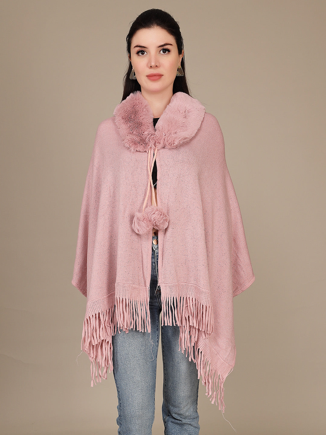 Elegant Drape Shrug