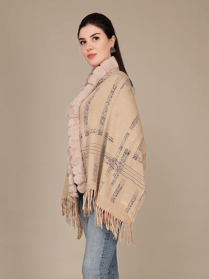 Elegant Drape Shrug