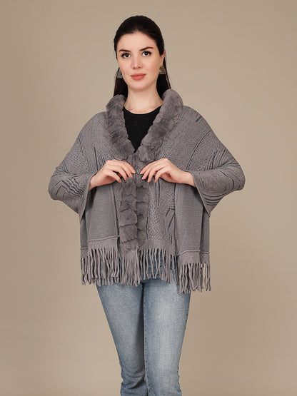 Elegant Drape Shrug