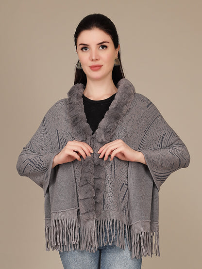 Elegant Drape Shrug