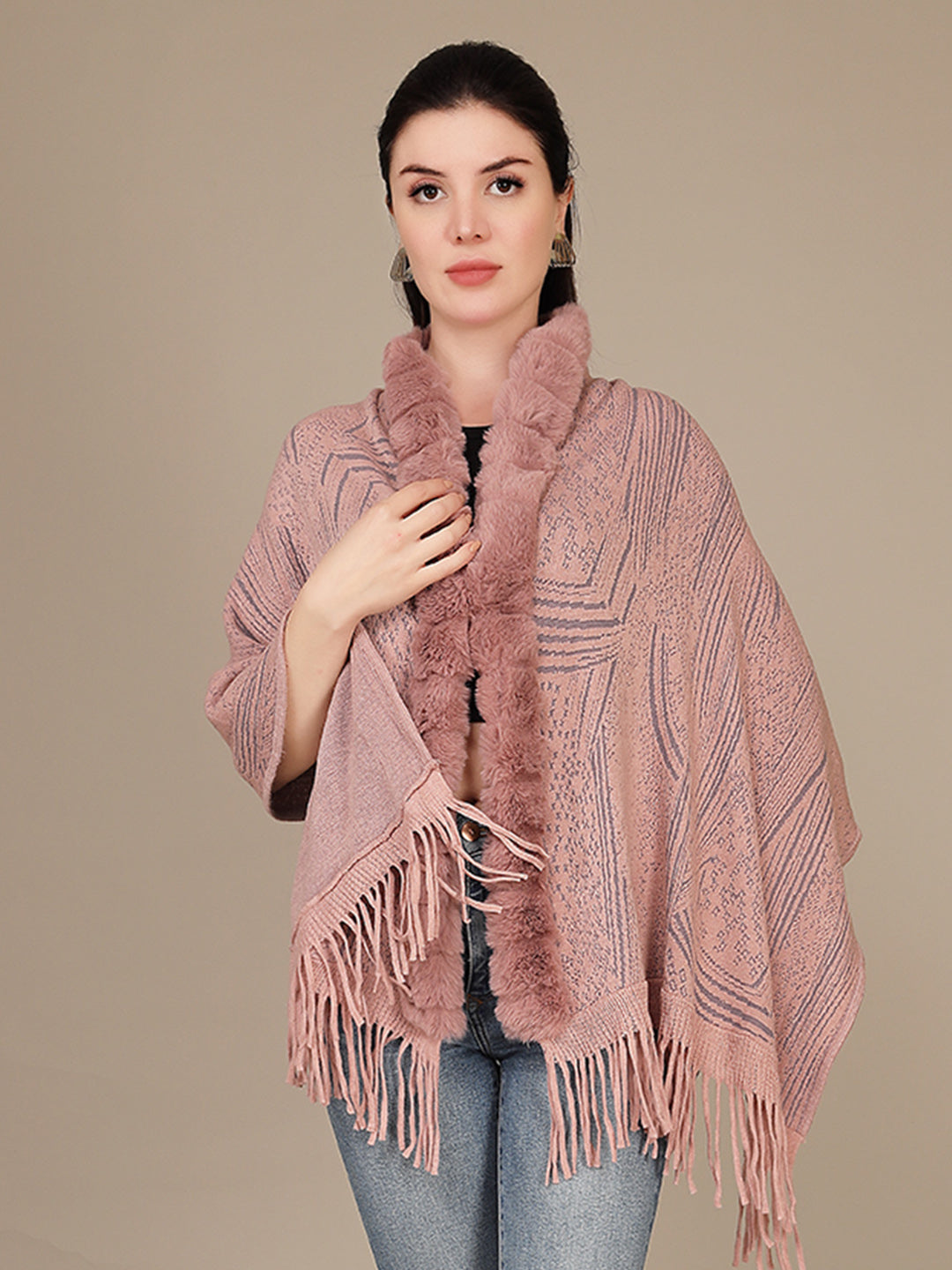 Elegant Drape Shrug