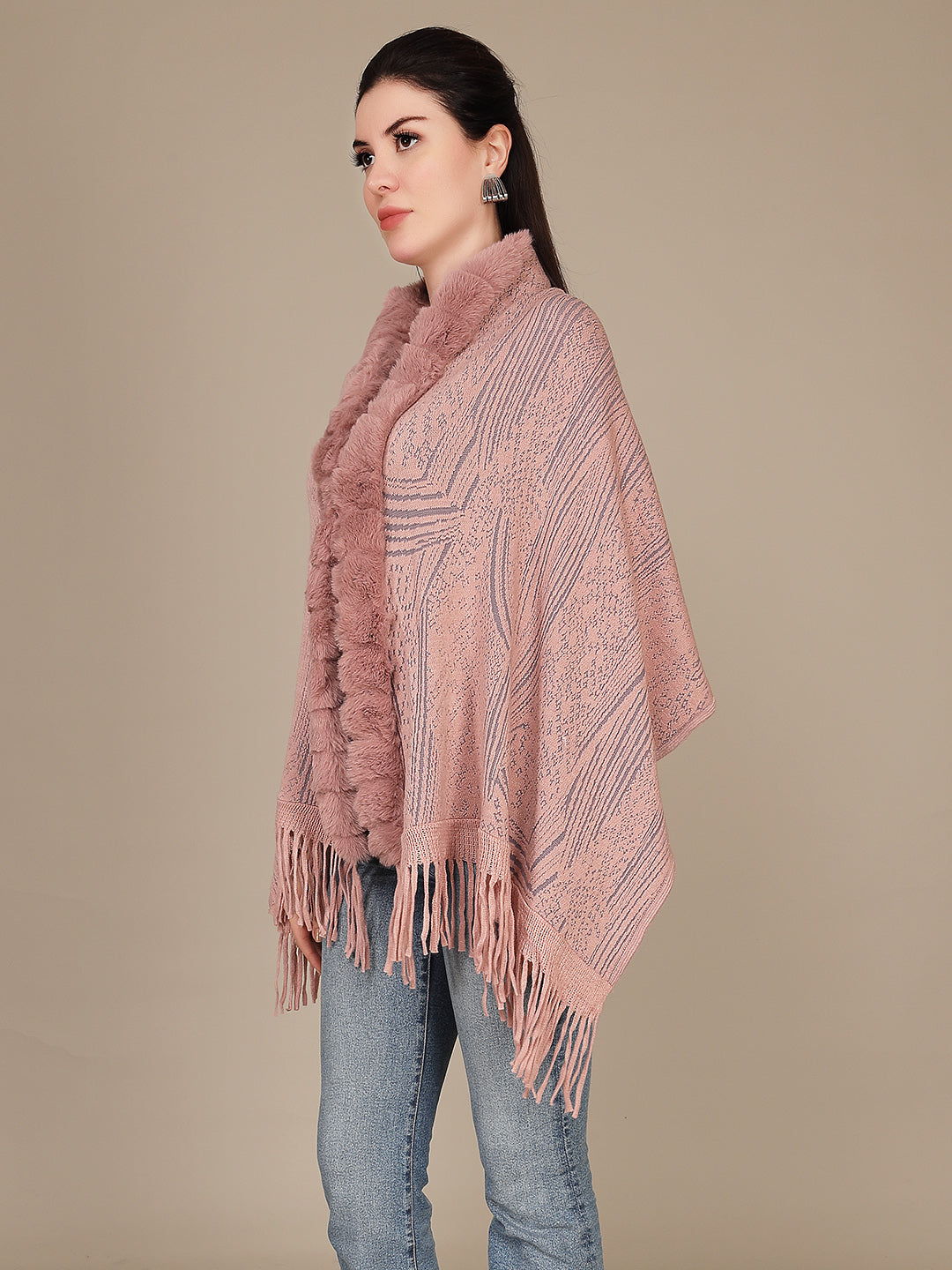 Elegant Drape Shrug