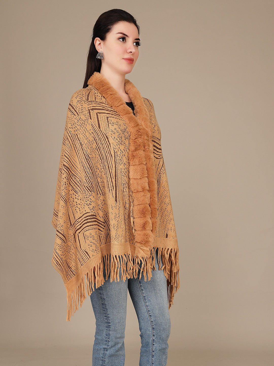 Elegant Drape Shrug