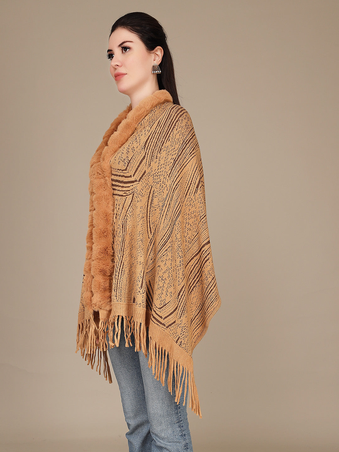 Elegant Drape Shrug