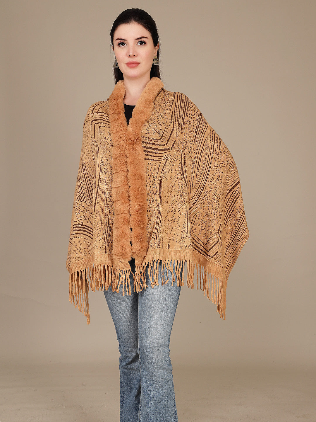 Elegant Drape Shrug