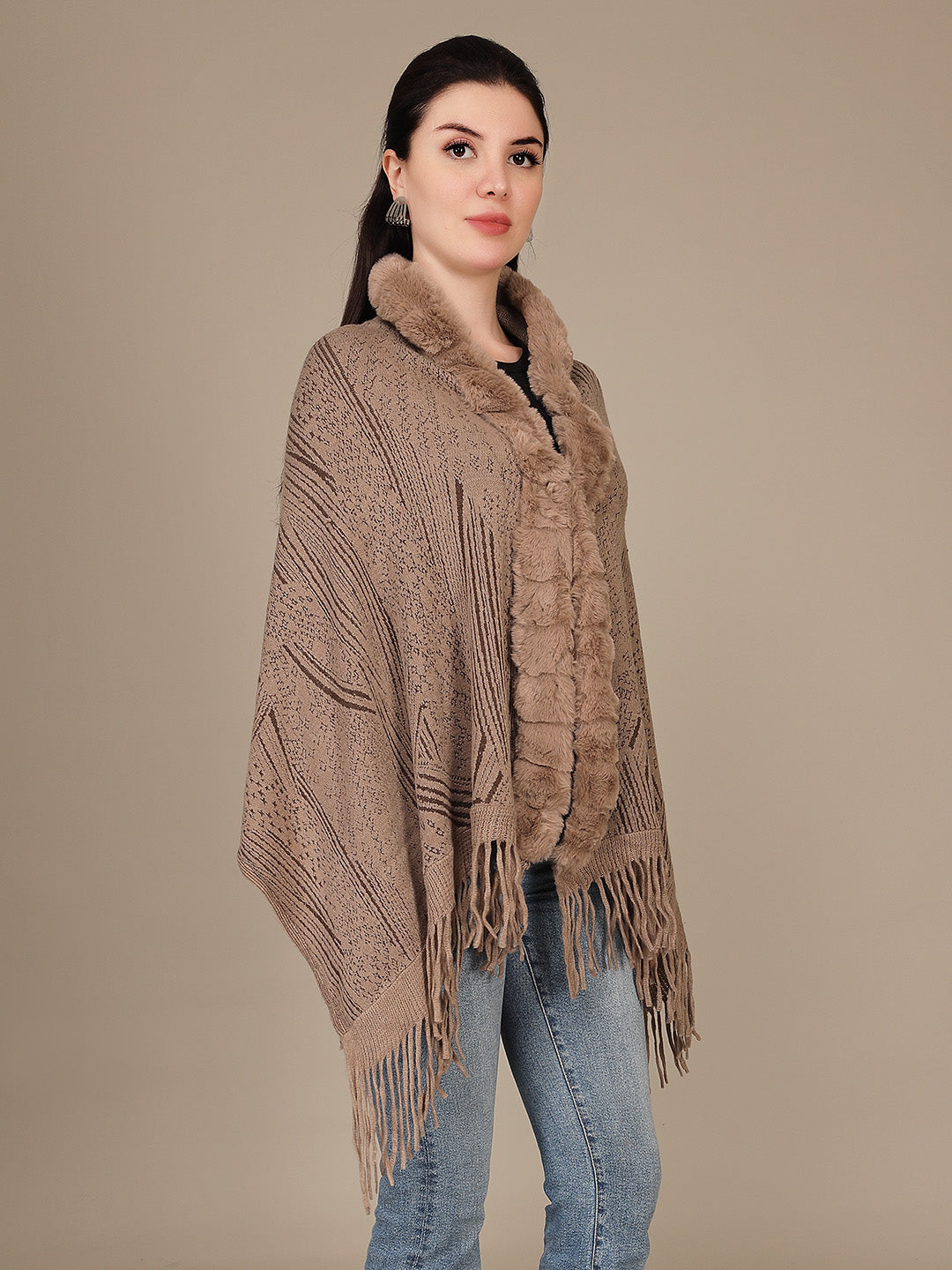 Elegant Drape Shrug