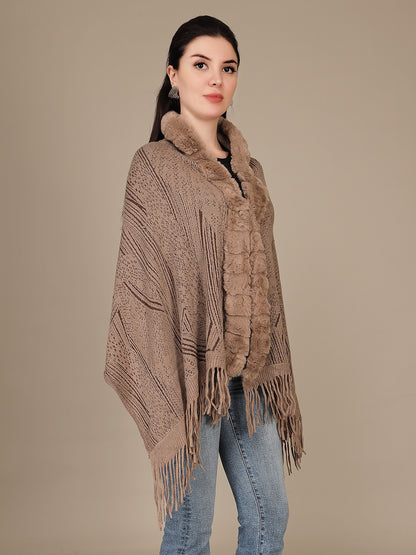 Elegant Drape Shrug