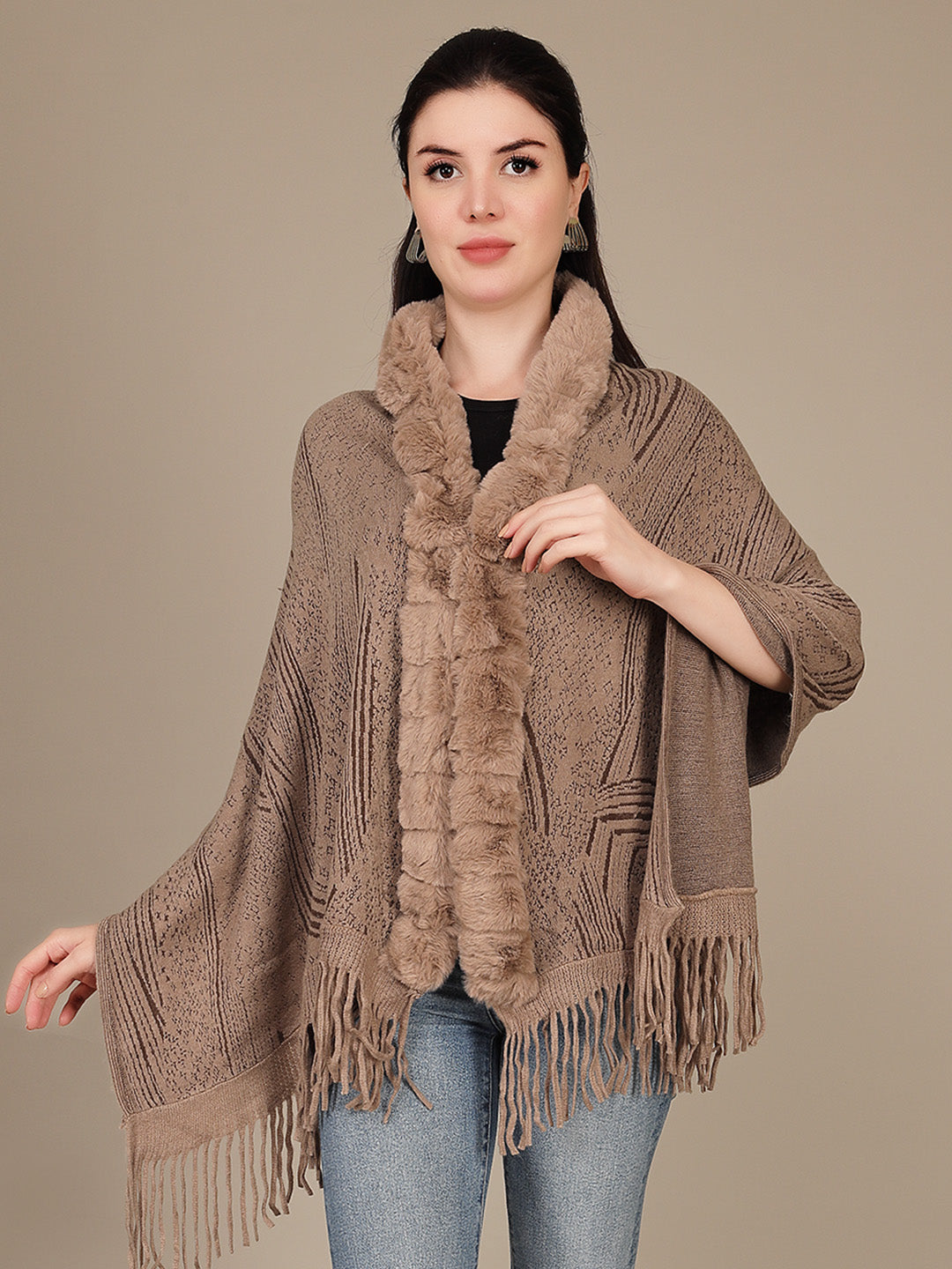 Elegant Drape Shrug
