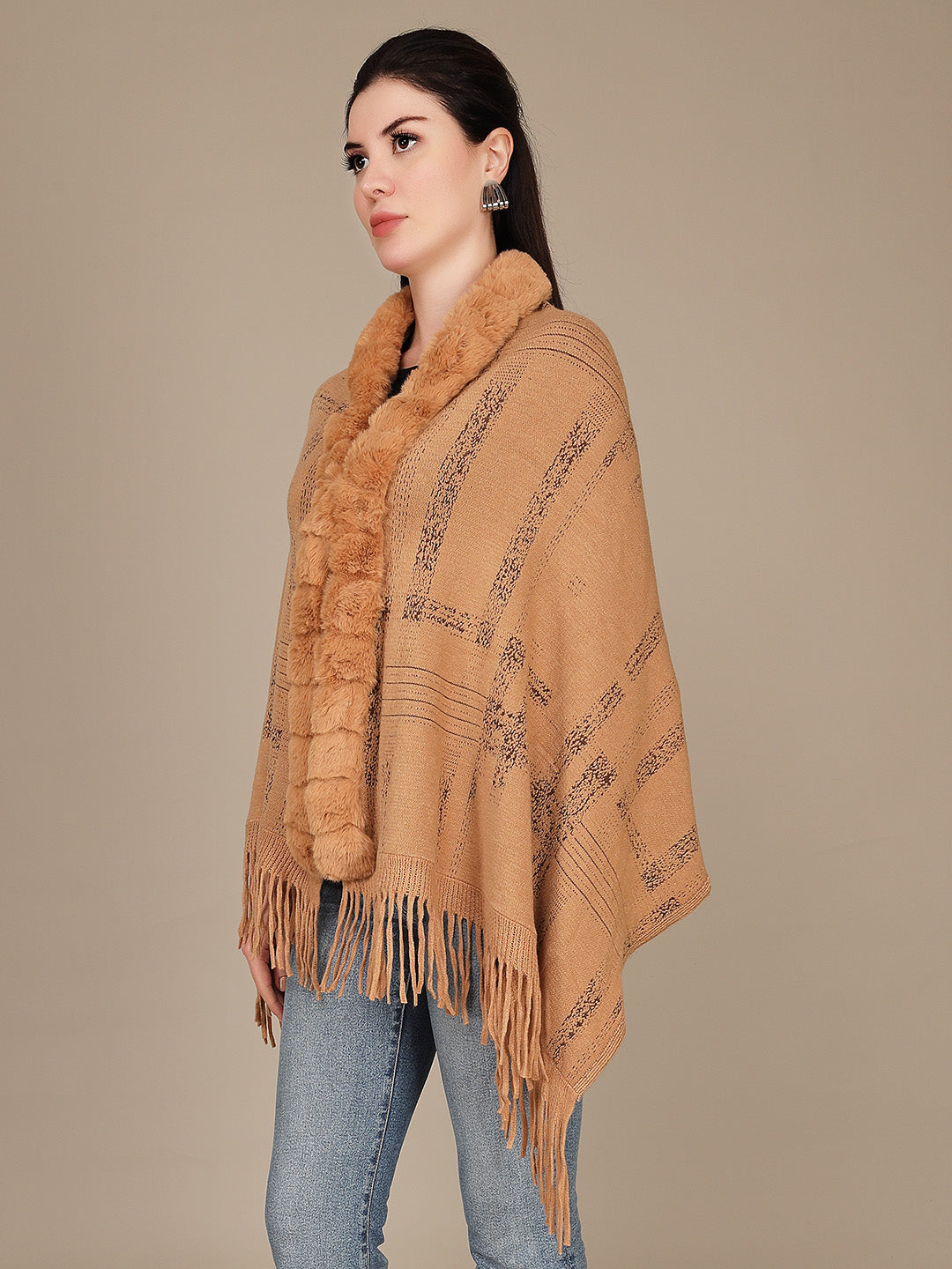 Elegant Drape Shrug