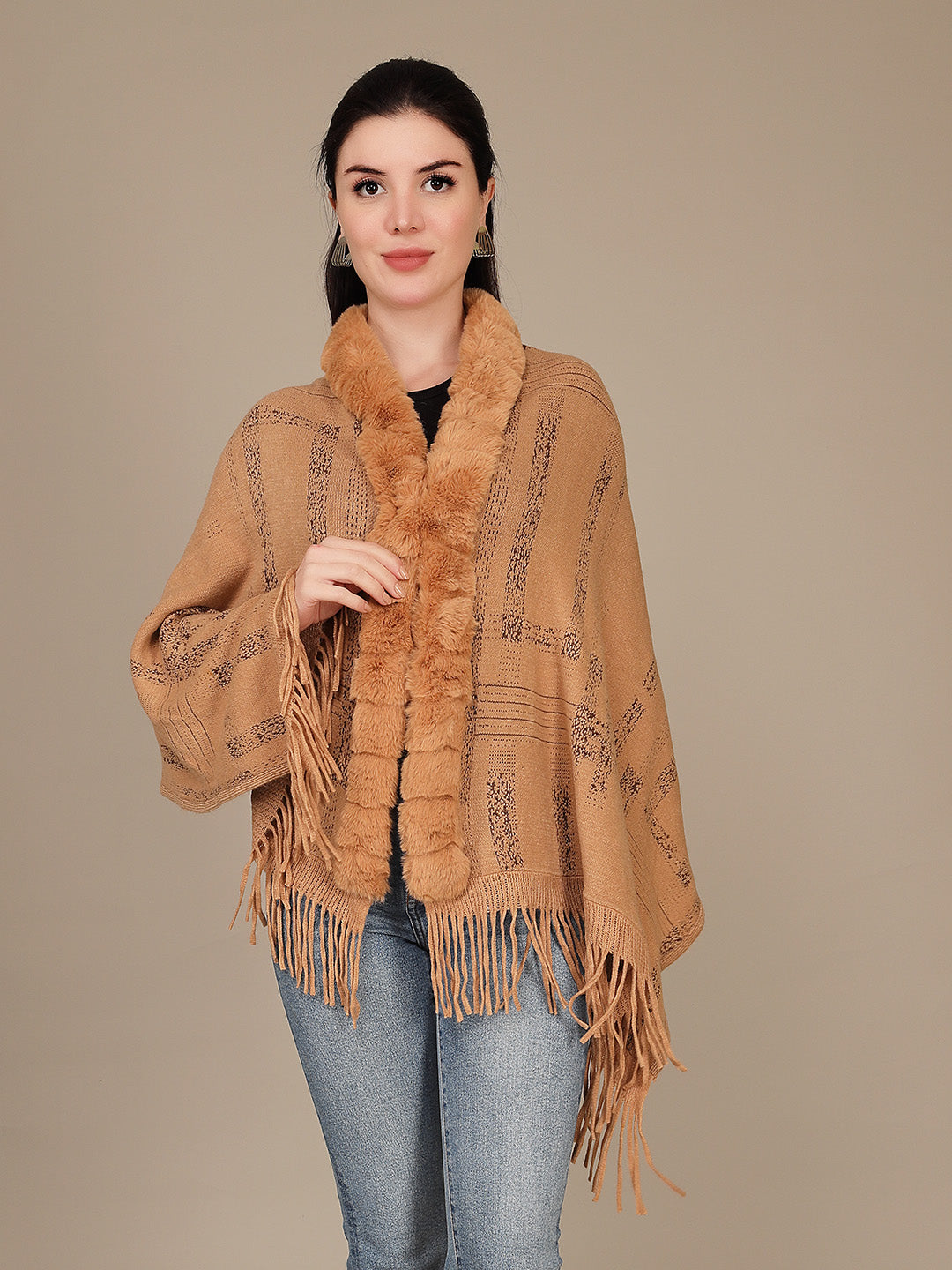 Elegant Drape Shrug