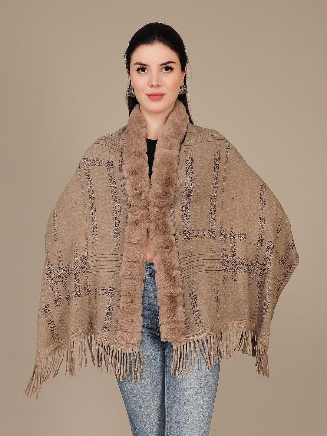 Elegant Drape Shrug