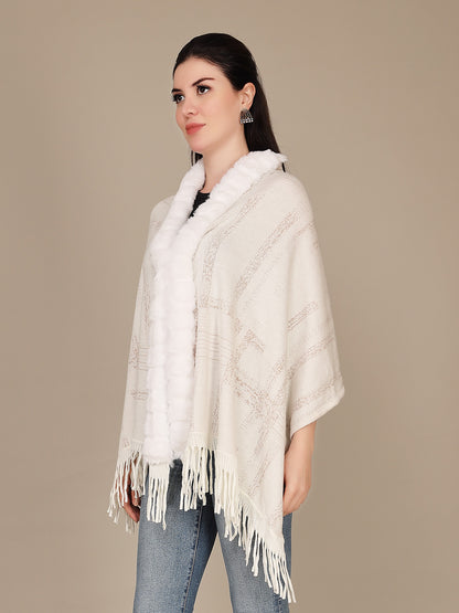 Elegant Drape Shrug