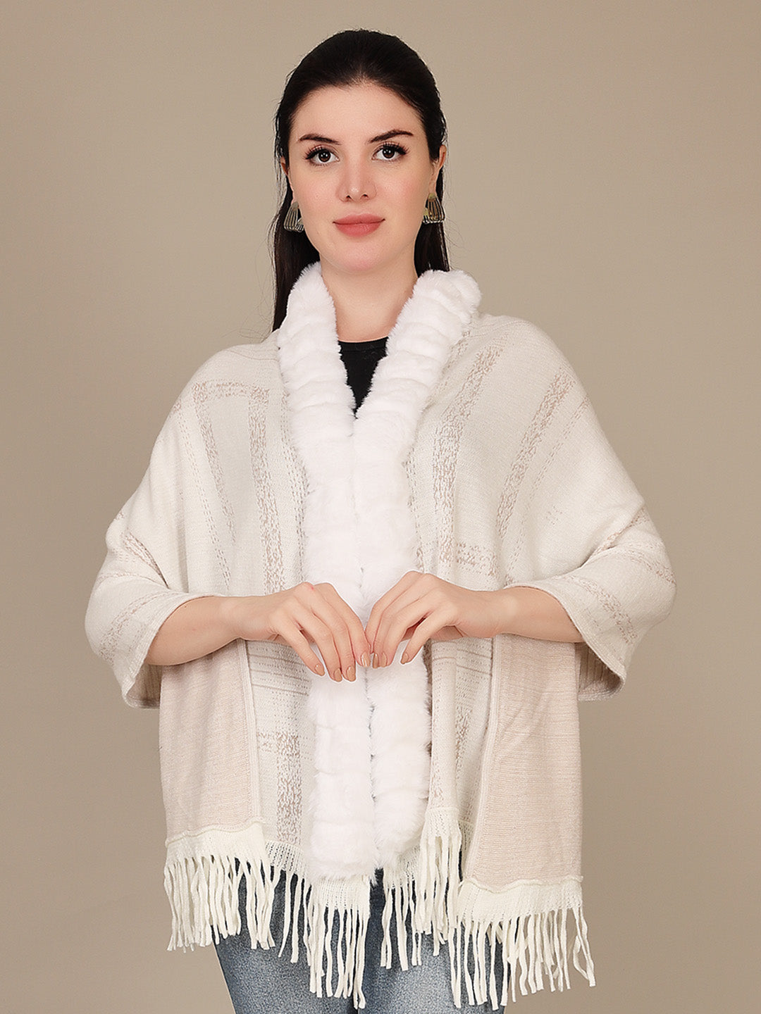 Elegant Drape Shrug