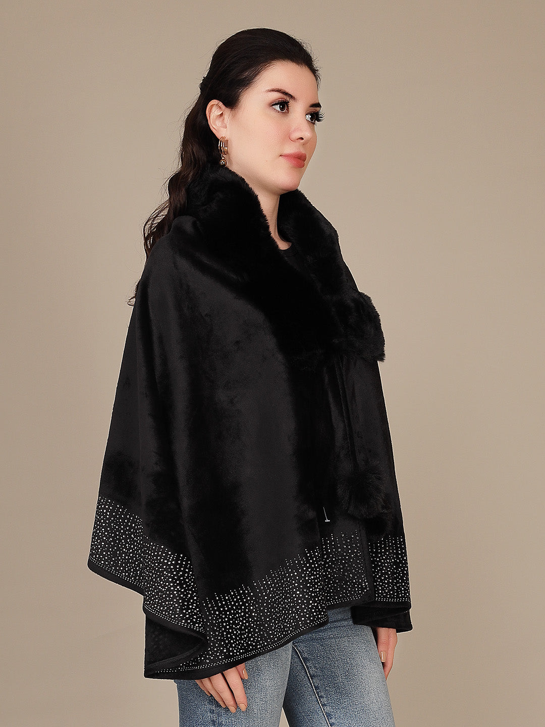 Elegant Drape Shrug