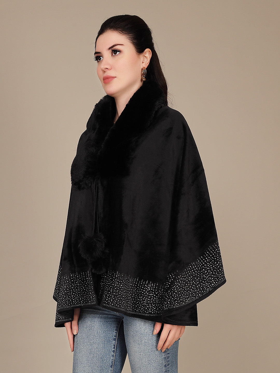 Elegant Drape Shrug
