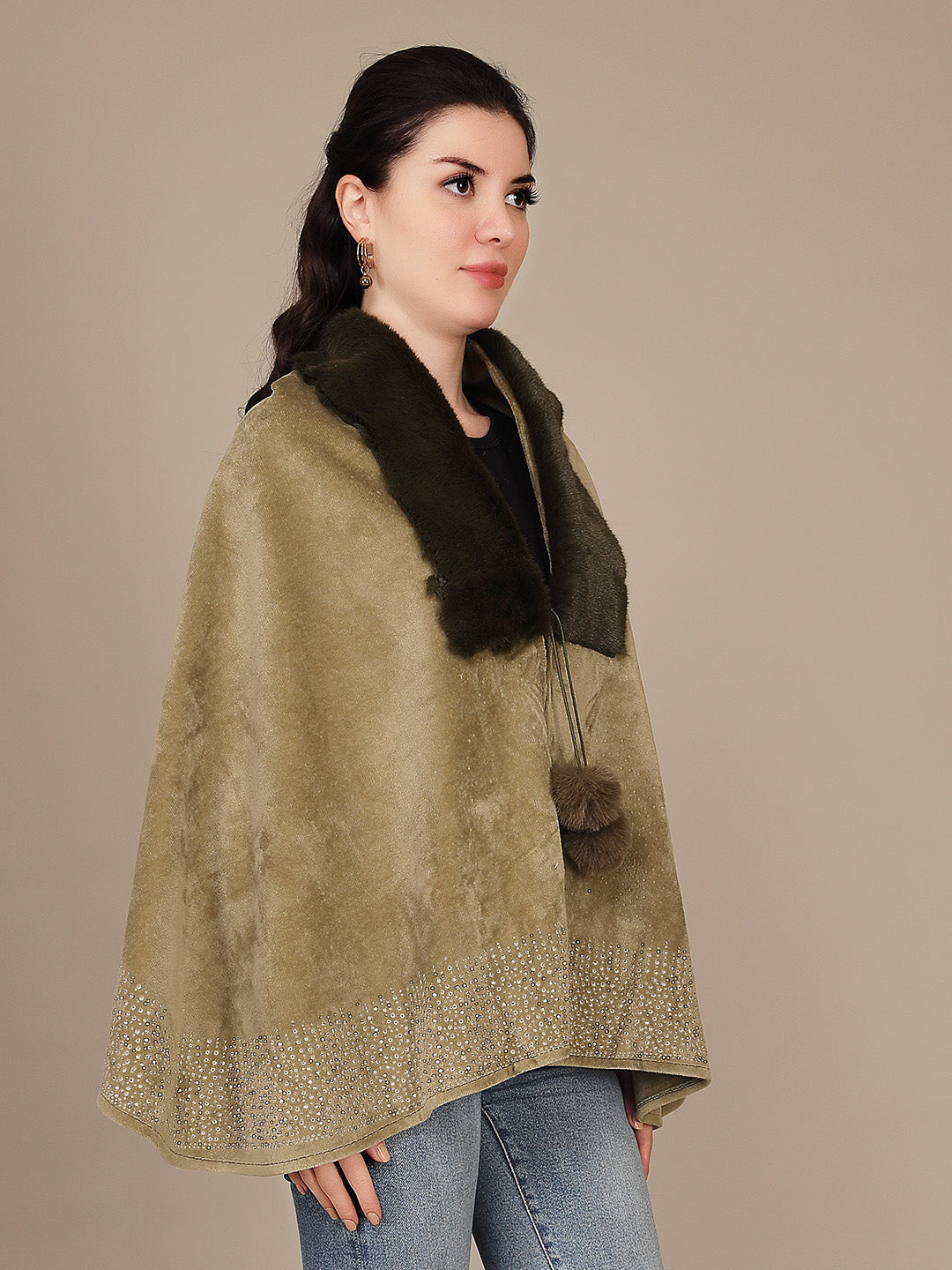 Elegant Drape Shrug